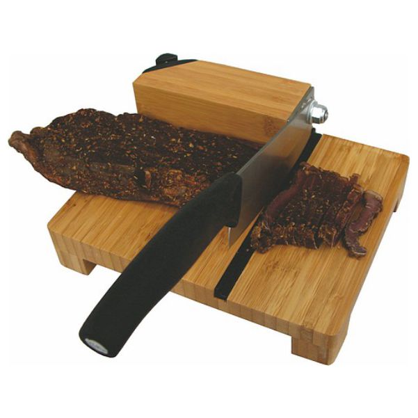 ULTRATEC BAMBOO BILTONG SLICER W T/CARBIDE KNIFE SHARPENER