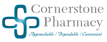 vexall cornerstone pharmacy logo
